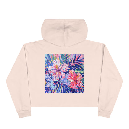 Lily Inspired Hoodie | Bright and Colorful | Botanical | Gardener Hoodie | Crop Hoodie | Southern Prep | Southern Chic | Neon |