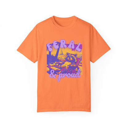 Feral Girl Summer | Feral Raccoon | Raccoon Shirt | Feral Girl Shirt | Feral Girl Tee | Summer Shirt | Vacation Shirt | Vacation Shirt