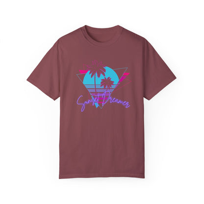 Sunset Dreamer | Beach Shirt | Retro Summer Shirt | 90s Vintage | Beach Shirt | Summer Beach Tshirt | Beach Tee | Vacation t-shirt