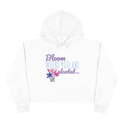 Lily Inspired Hoodie | Bright and Colorful | Botanical | Gardener Hoodie | Crop Hoodie | Southern Prep | Southern Chic | Neon |