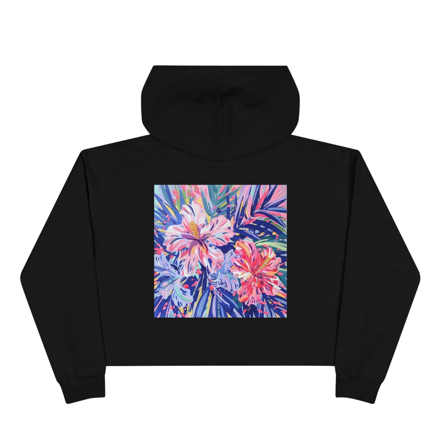 Lily Inspired Hoodie | Bright and Colorful | Botanical | Gardener Hoodie | Crop Hoodie | Southern Prep | Southern Chic | Neon |