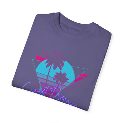 Sunset Dreamer | Beach Shirt | Retro Summer Shirt | 90s Vintage | Beach Shirt | Summer Beach Tshirt | Beach Tee | Vacation t-shirt