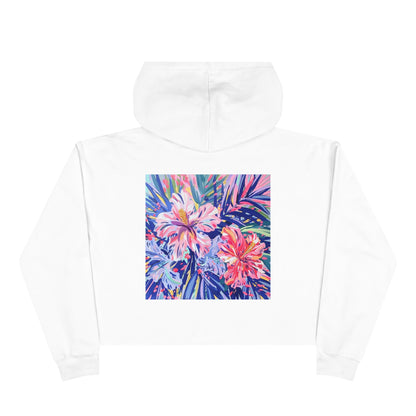 Lily Inspired Hoodie | Bright and Colorful | Botanical | Gardener Hoodie | Crop Hoodie | Southern Prep | Southern Chic | Neon |