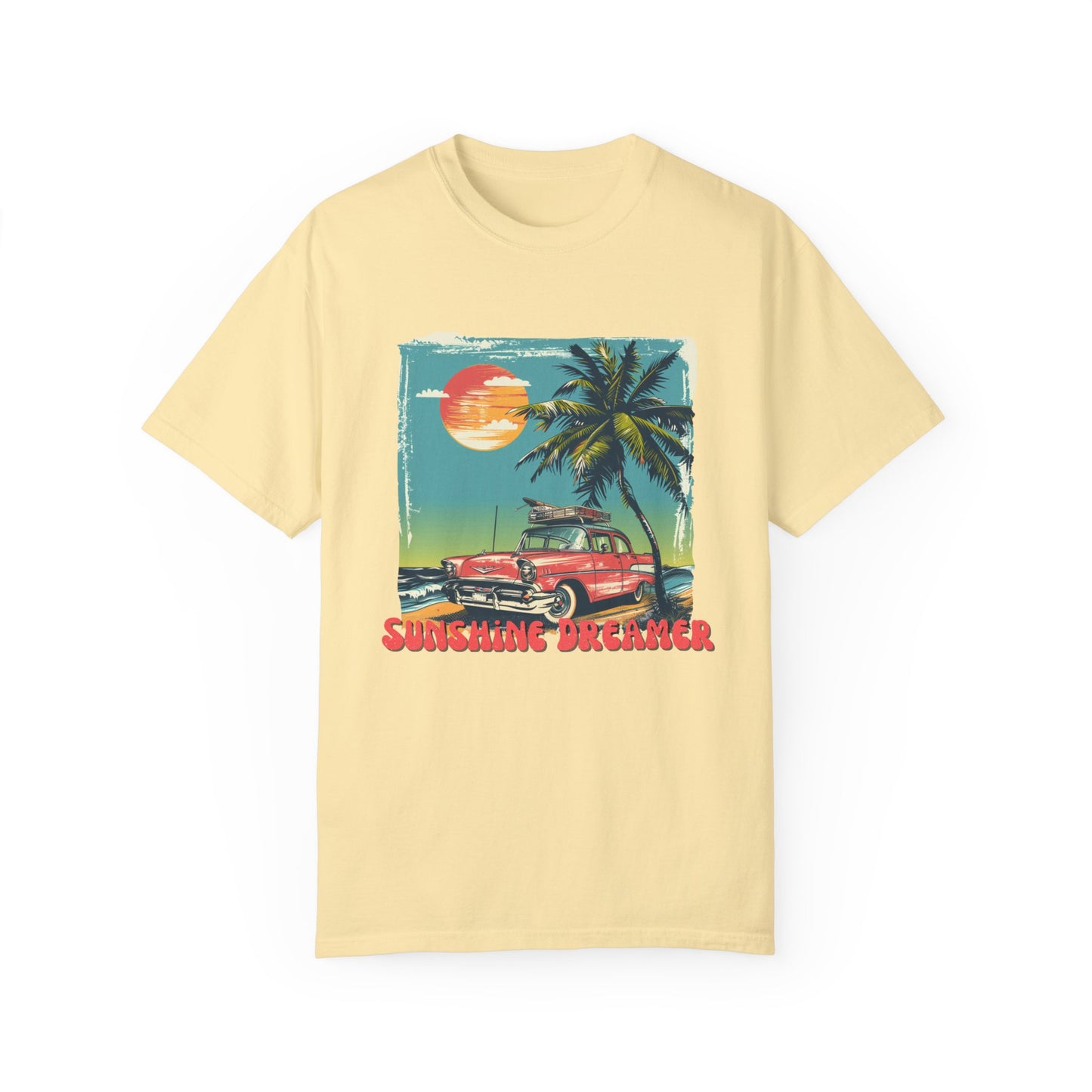 Comfort Colors Retro Summer Shirt | Summer tshirt | Beach Shirt | Vacation Shirt | Summer Shirt | Preppy Shirt | Summer Vacation Shirt