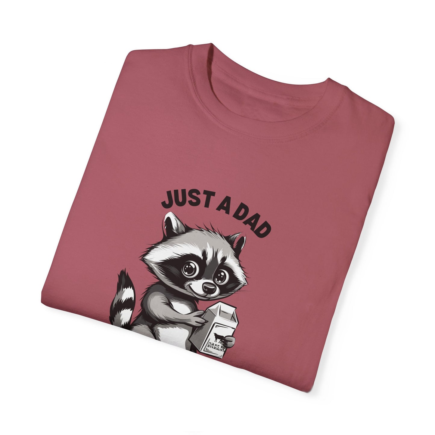 Raccoon Cartoon Tshirt | Milk Dad Comes Back Funny Shirt | Father's Day Shirt | Raccoon Milk Carton Father's Day Funny | Comfort Colors