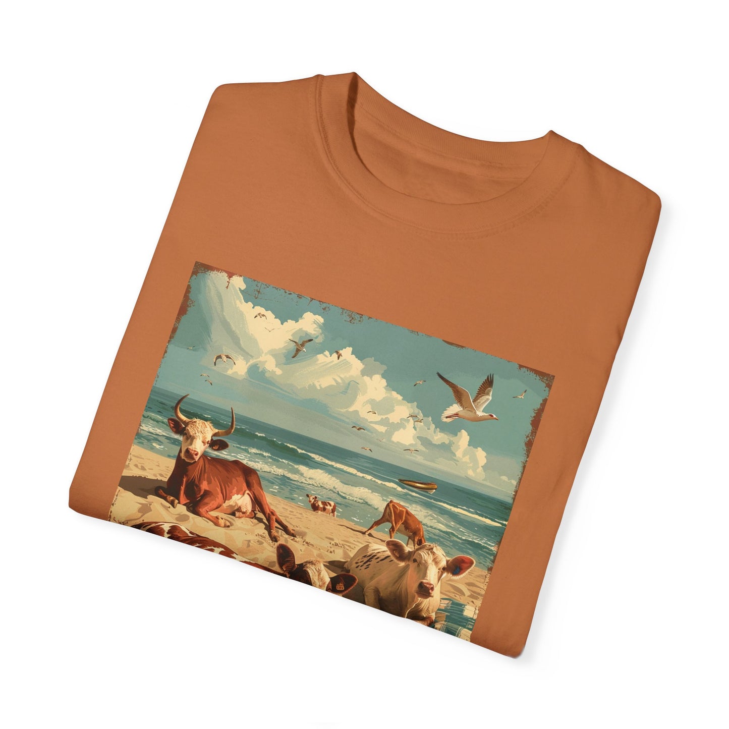 Funny Graphic Tee | Funny Shirt | Summer Shirt | Vacation Tee | Farm Animals Shirt | Shirt for the Zoo | Zoo Trip | Beach Shirt | Cow