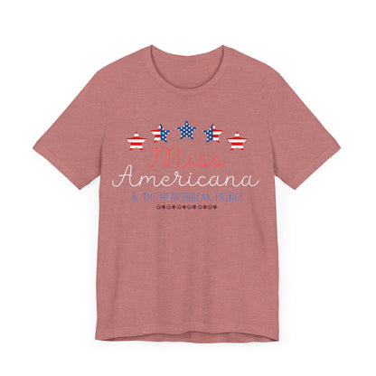 Taylor Swift | Independence Day | Fourth of July | July 4th | USA | Miss Americana | Unisex Jersey Short Sleeve Tee