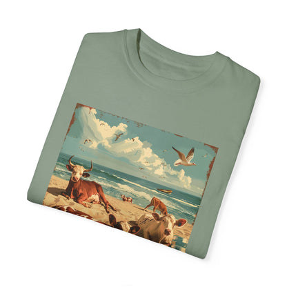 Funny Graphic Tee | Funny Shirt | Summer Shirt | Vacation Tee | Farm Animals Shirt | Shirt for the Zoo | Zoo Trip | Beach Shirt | Cow