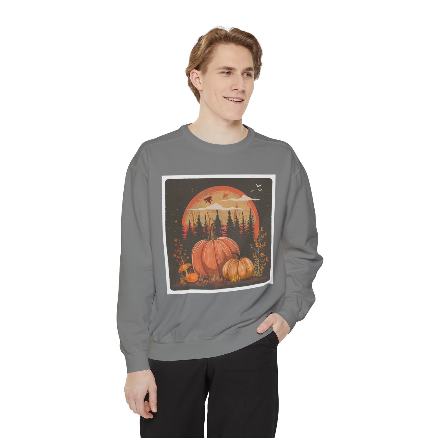 Fall Sweatshirt | Pumpkin Sweatshirt | Fall Colors | Spooky Season Clothes | Spooky Halloween Pumpkin Sweatshirt | Spooky Hoodie |