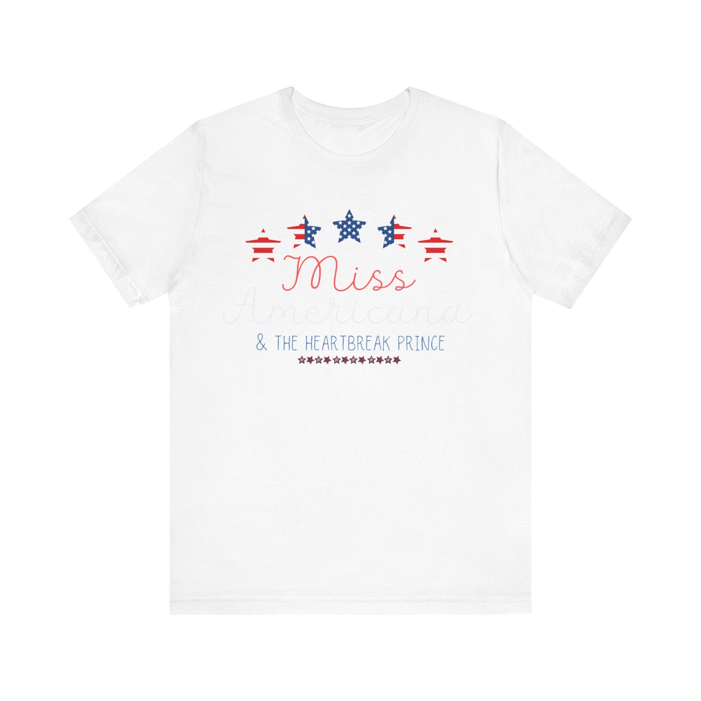 Taylor Swift | Independence Day | Fourth of July | July 4th | USA | Miss Americana | Unisex Jersey Short Sleeve Tee