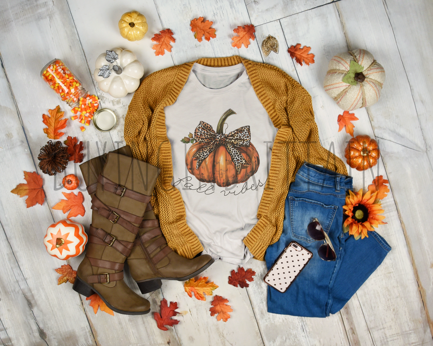 Fall Vibes Coquette Pumpkin