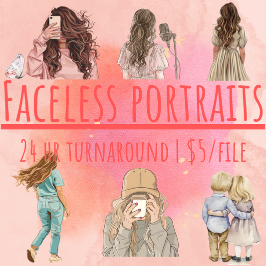 Faceless Portraits