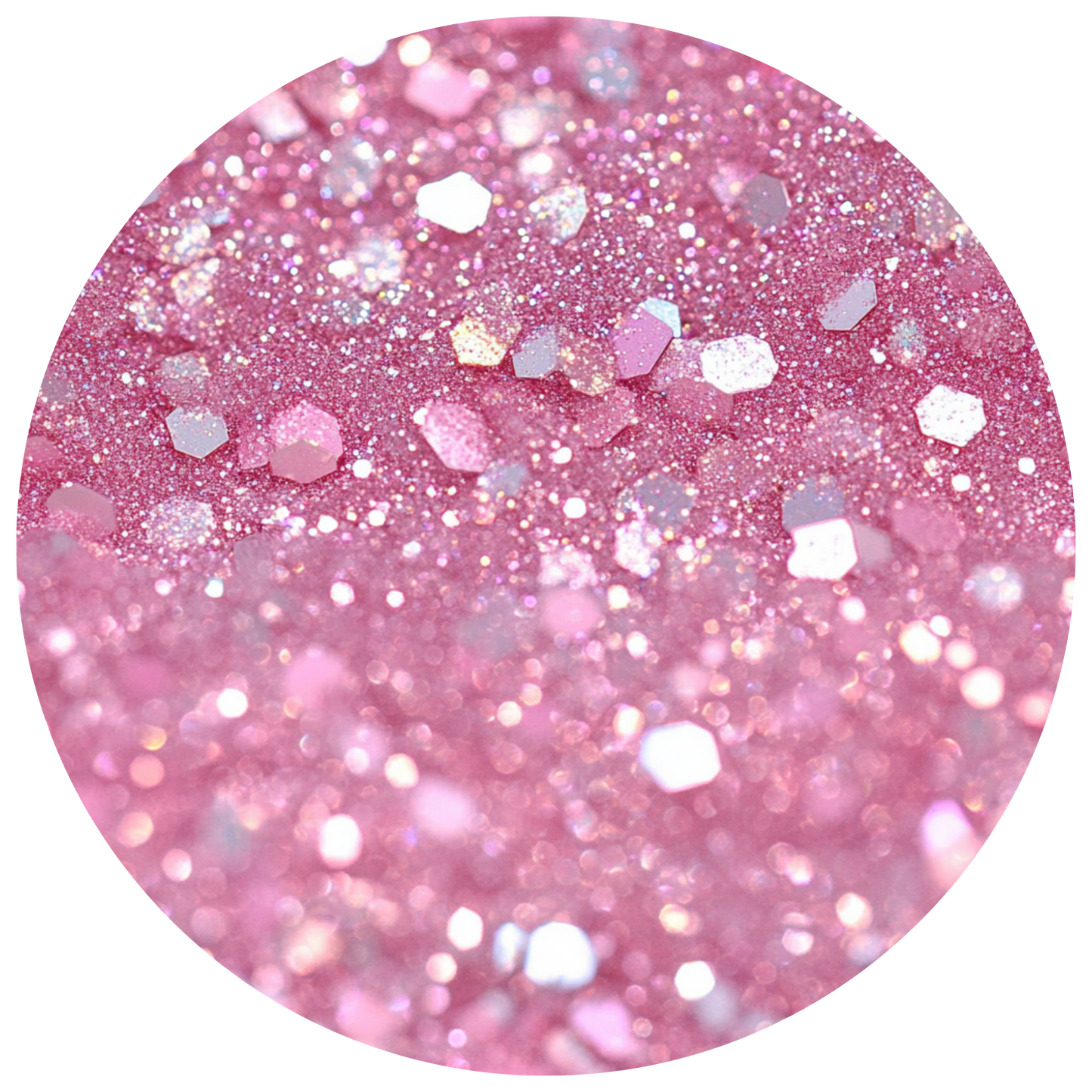 Chunky Pink Glitter Background