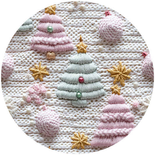 Pastel Christmas Stitches